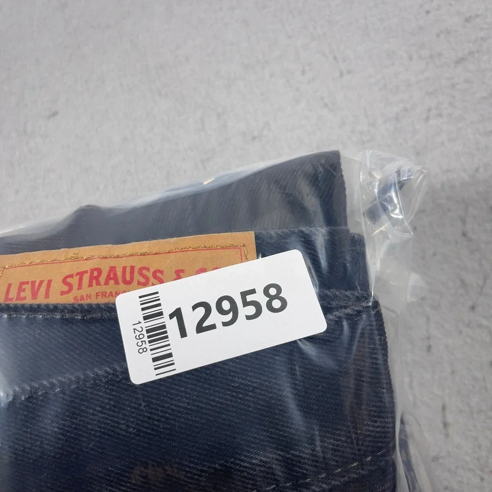 Levi's 505 Regular Fit Jeans Men 36x30 Black Denim Straight Leg Casual Everyday‎